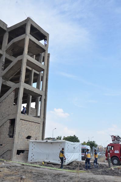 5. katta korku dolu anlar! 