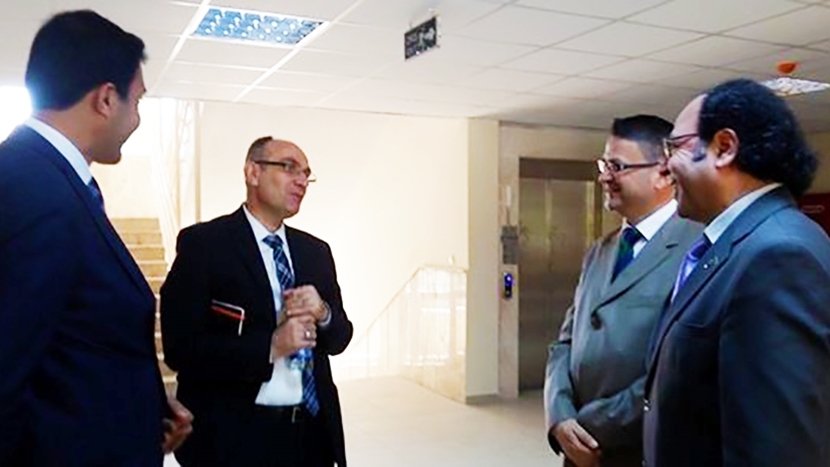 Anadolu Üniversitesi Rektörü Prof. Dr. Naci Gündoğan toplantı