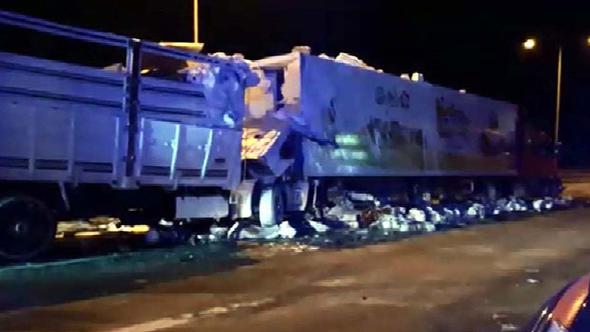 Başkent'te korkunç kaza: 4 ölü 1 yaralı