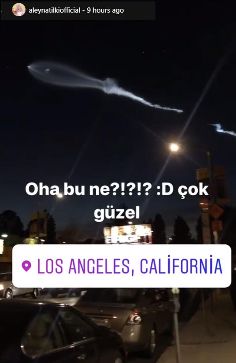 Aleyna Tilki Kaliforniya