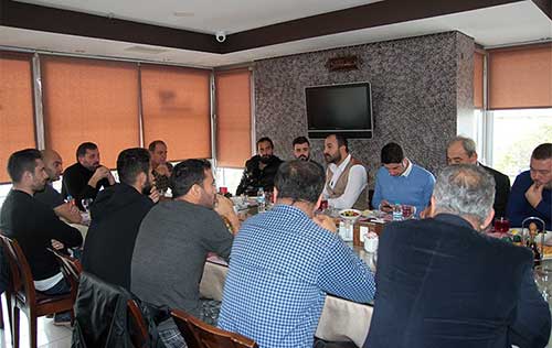 Eskişehirspor, taraftar gruplarıyla toplandı