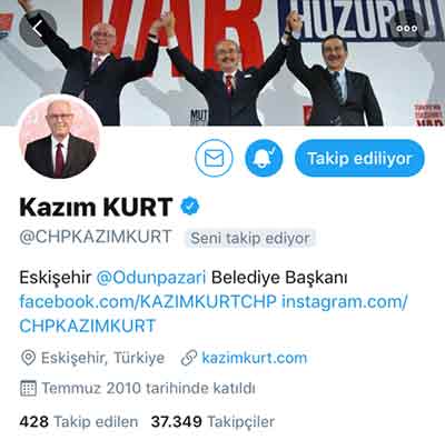 kazım kurt twitter hesabı
