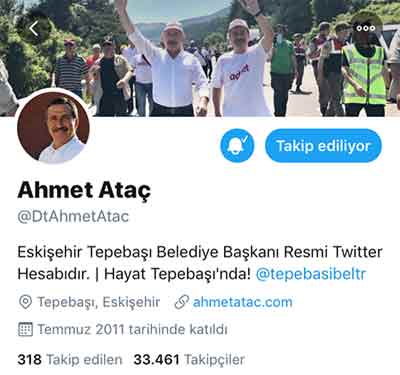 ahmet ataç twitter hesabı
