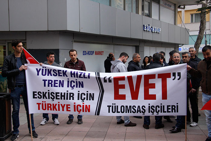 Yüksek Hızlı Tren için 'Evet' dediler
