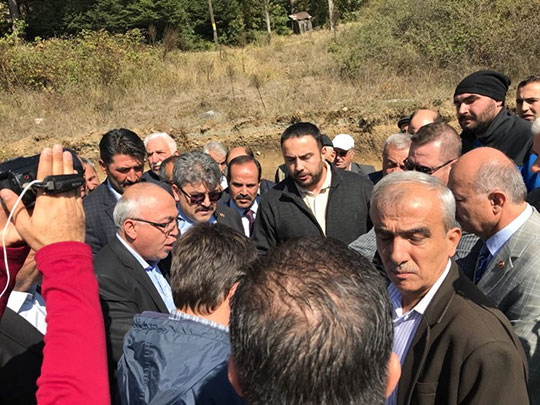 Köy halkı ayaklandı!