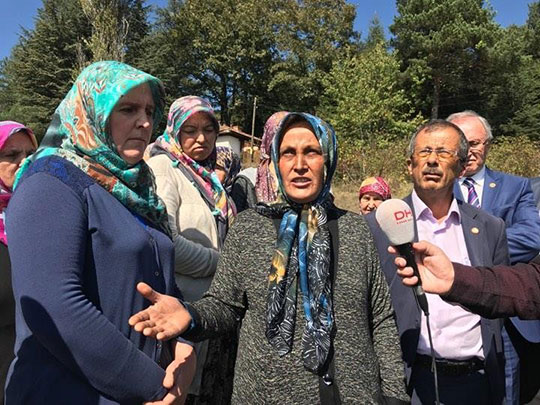 Köy halkı ayaklandı!