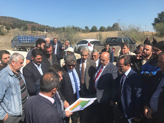 Köy halkı ayaklandı!