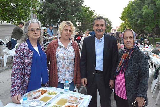 Şarhöyük'te iftar sofrası kuruldu