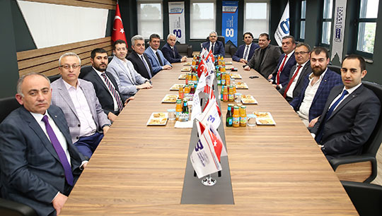 ETO heyeti Nadir Küpeli'yi ziyaret etti