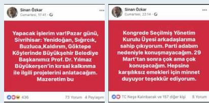 Sinan Özkar tepki