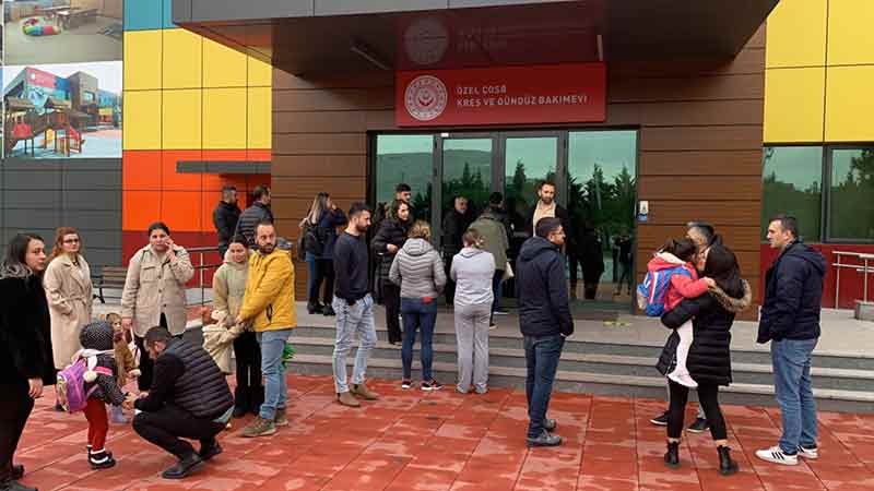 Bu görüntüler Türkiye'yi ayağa kaldırdı: Kreşte şiddet.... 9.12.2022