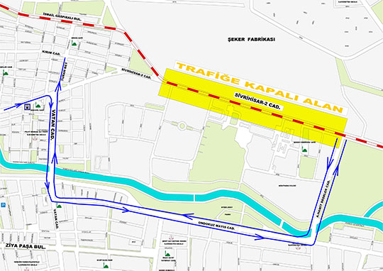 Sivrihisar 2. sadde trafiğe kapatılıyor