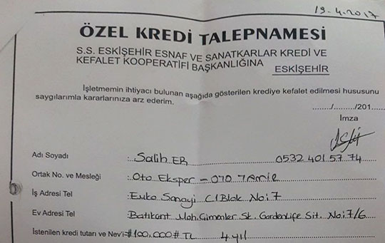 Kooperatifte skandal iddialar!