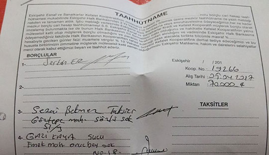 Kooperatifte skandal iddialar!