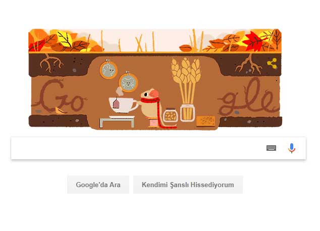 Google Doodle 23 Eylül Sonbahar Ekinoksu