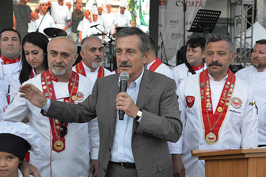 Eskişehir'de birbirinden lezzetli yemekler yarıştı
