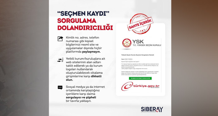 Bunu  da yaptılar... Seçim tuzağına dikkat! 31.03.2023