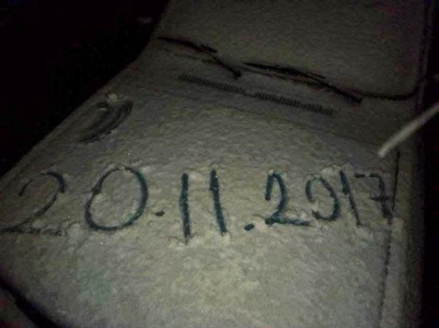 2017 Kar yağışı başladı