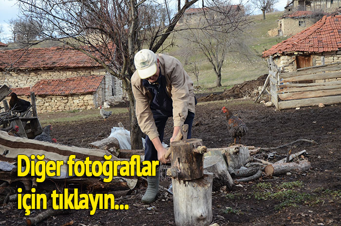 60 haneli köyde yalnızca onlar kaldı