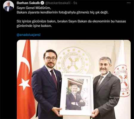 Burhan Sakallı tweet 17 12 2021