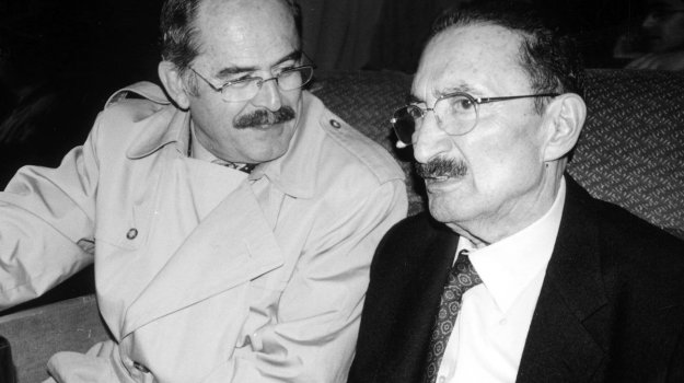 Yılmaz Büyükerşen ve Bülent Ecevit