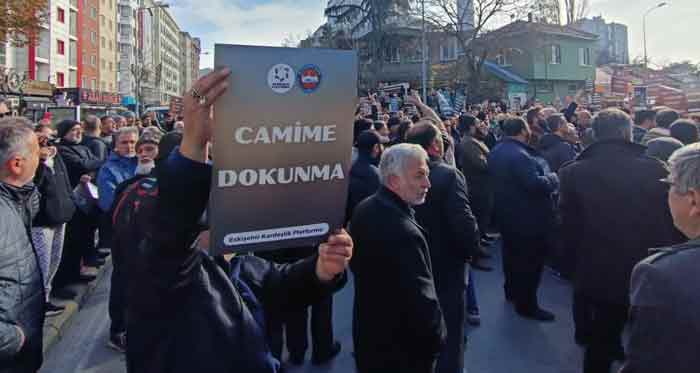 Eskişehir'de yıkım protestosu 7.12.2022