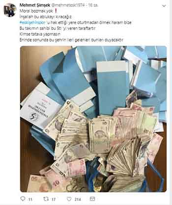 eskişehirspor paralar