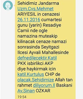 şehit cenazesi