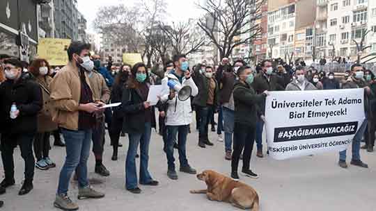 Eskişehir eylem 02 02 2021