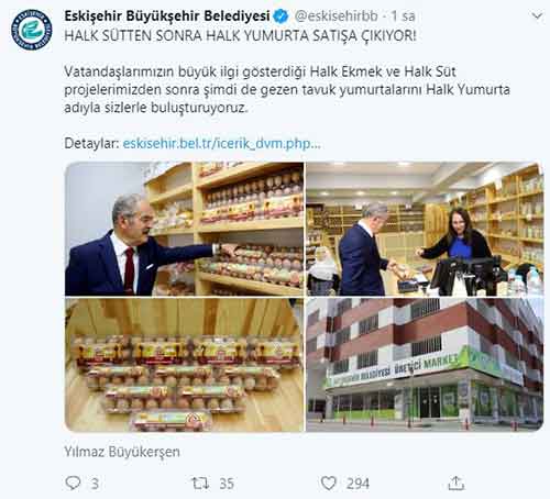 Eskişehir halk yumurta