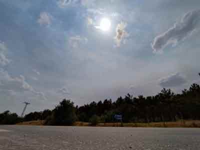 Eskişehir kavurucu sıcak 06 08 2021