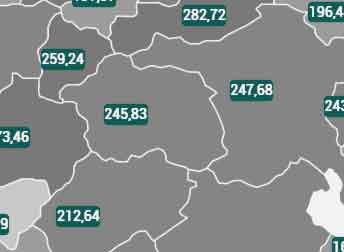 Eskişehir vaka haritası 10 05 2021