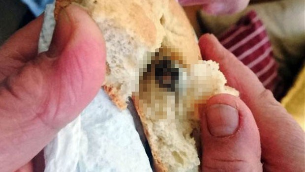 ekmekten fare çıktı