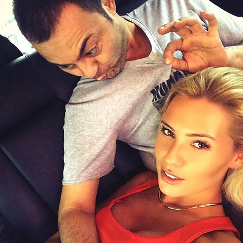 Serdar Ortaç ve karısı Chloe Loughnan