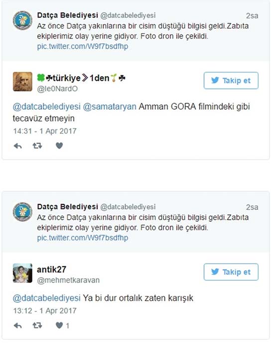 Belediye paylaştı, sosyal medya sallandı