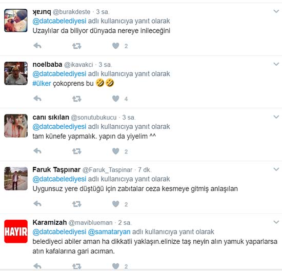 Belediye paylaştı, sosyal medya sallandı