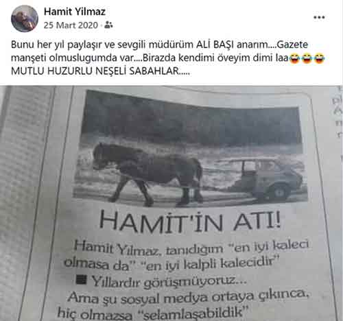 Hamit Yılmaz 25 05 2021