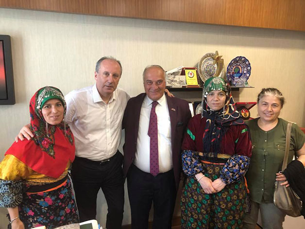 Erdal Şanlı, İnce’ye oy verdi