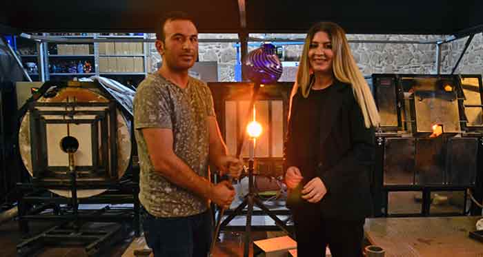Eskişehir cam sanatçısı