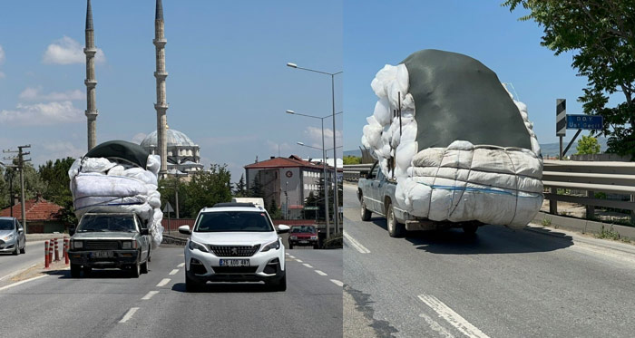 Eskişehir'de tehlikeli yolculuk!