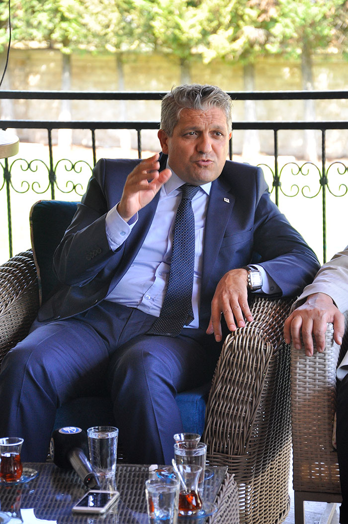 Eso başkan adayı Nadir Küpeli Esgroup'u ziyaret etti