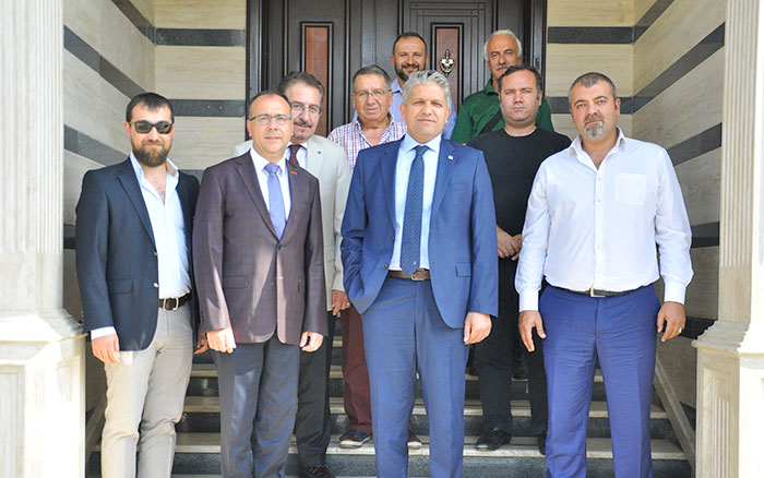 Eso başkan adayı Nadir Küpeli Esgroup'u ziyaret etti
