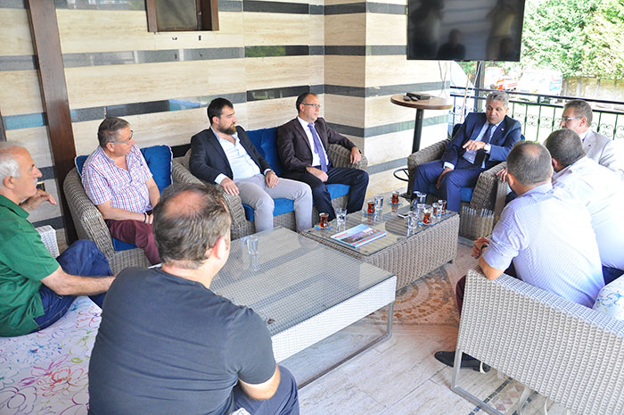 Eso başkan adayı Nadir Küpeli Esgroup'u ziyaret etti