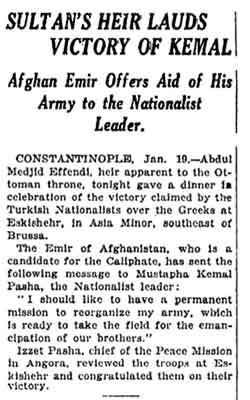 Mustafa Kemal New York Times 02 09 2021