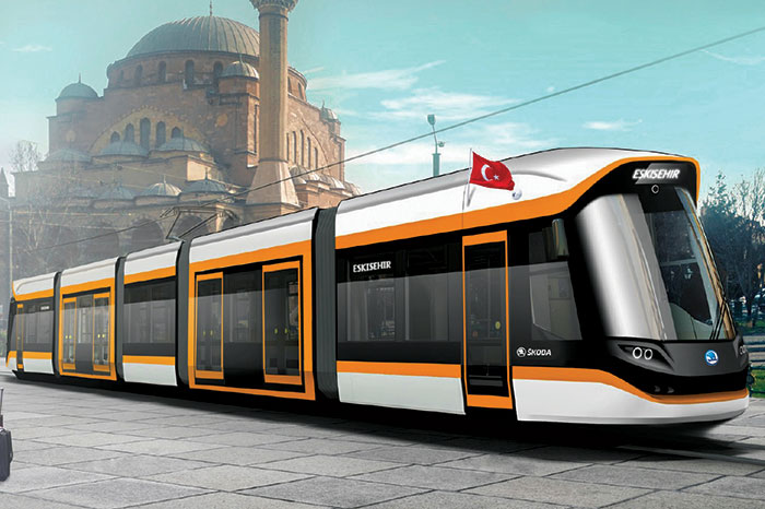 İşte Eskişehir'in yeni tramvayları...