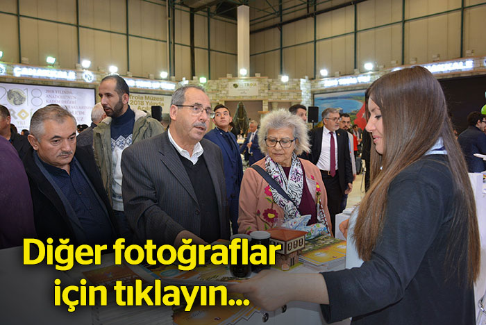 Fuarda Seyitgazi'ye yoğun ilgi