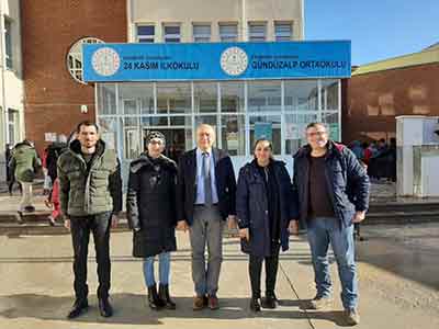 Utku Çakırözer 24 Kasım ilkokulunda 12 02 2020