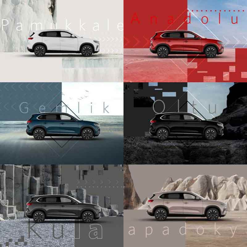  Togg, "Türkiye’nin Renkleri" ile yollarda olacak 29.10.2022