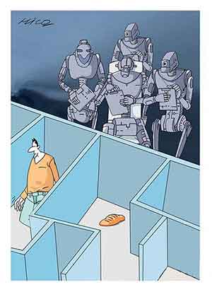 ali baş karikatür köşle yazısı