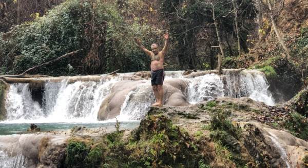 'Gürleyik Avatarı' yine suya atladı